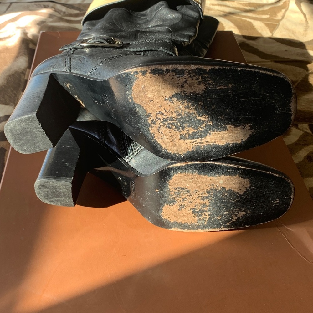 COACH 
CHARITY EMBOSSD CALF
0354
BLACK
Made in Italy 8B
Coach 1941 - Picture 6 of 16